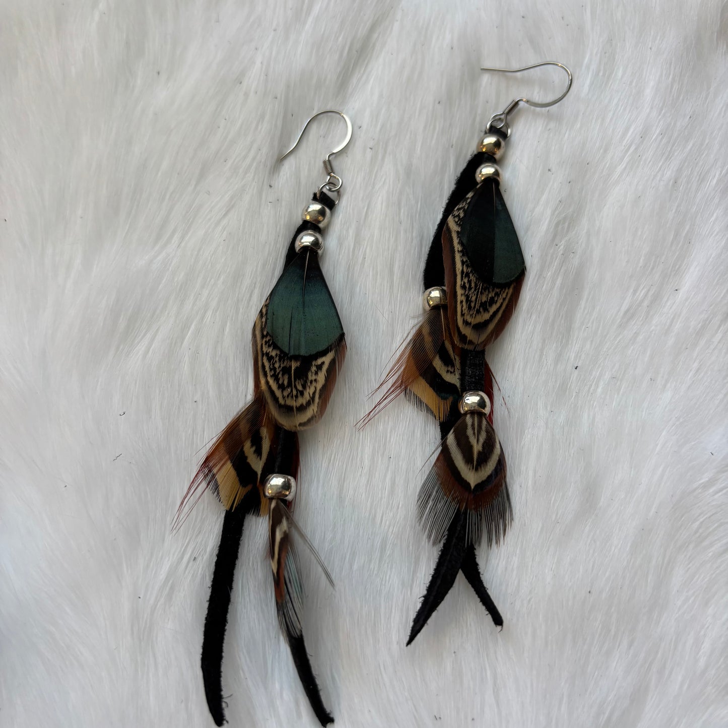 Waterfall Feather Earrings | Rebecca Maracle