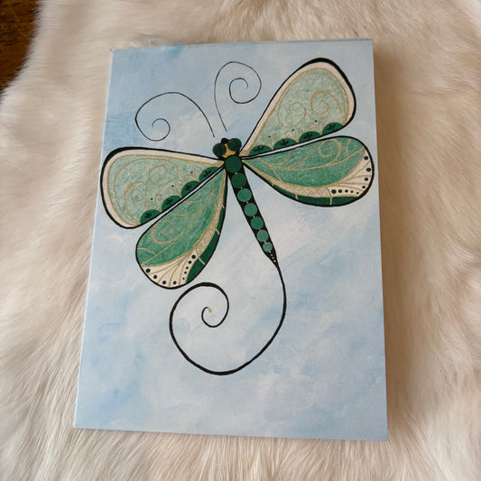 "Sacred Dragonfly" Greeting Card | Rebecca Maracle