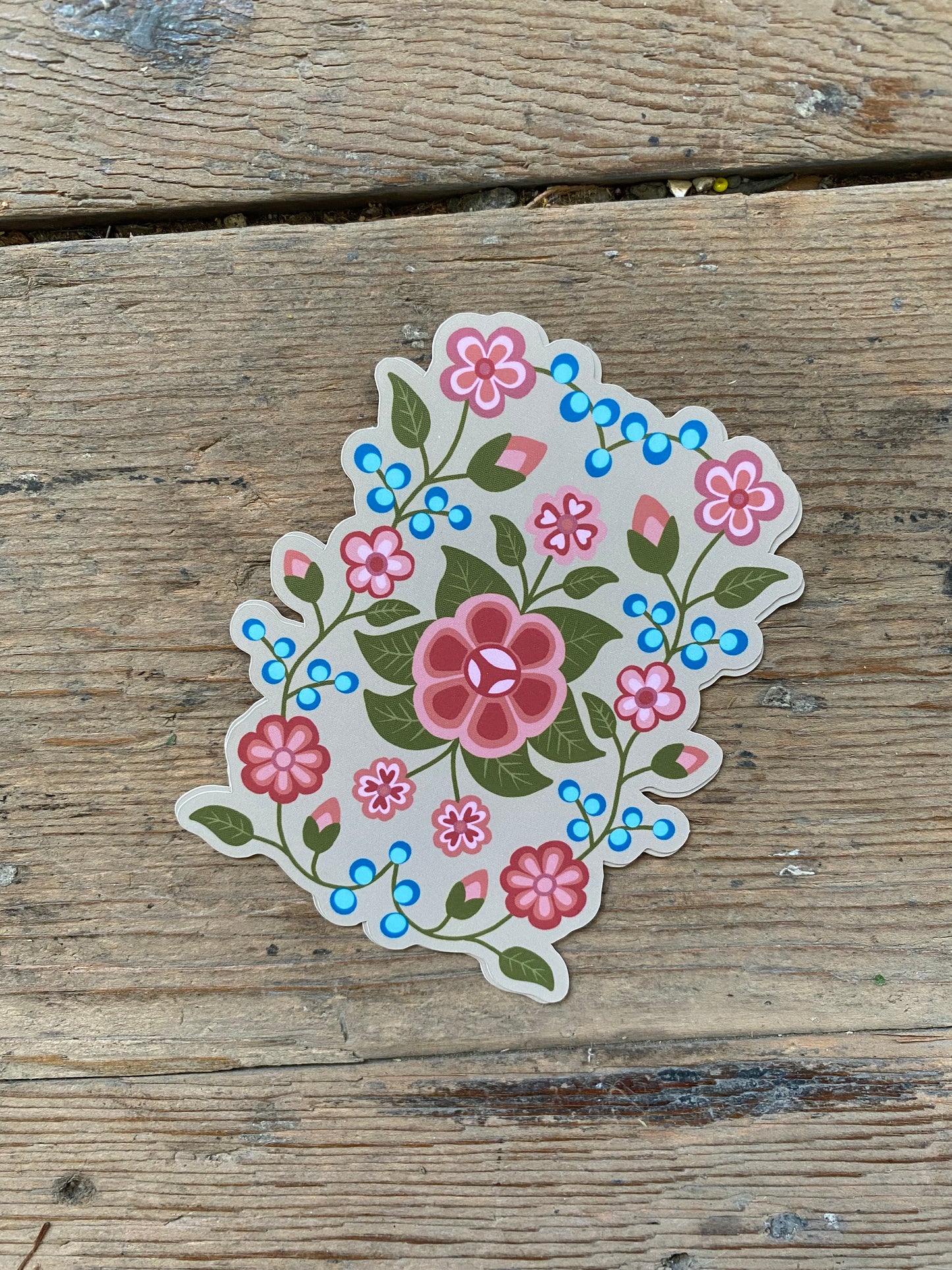 Metis Floral and Berry Sticker