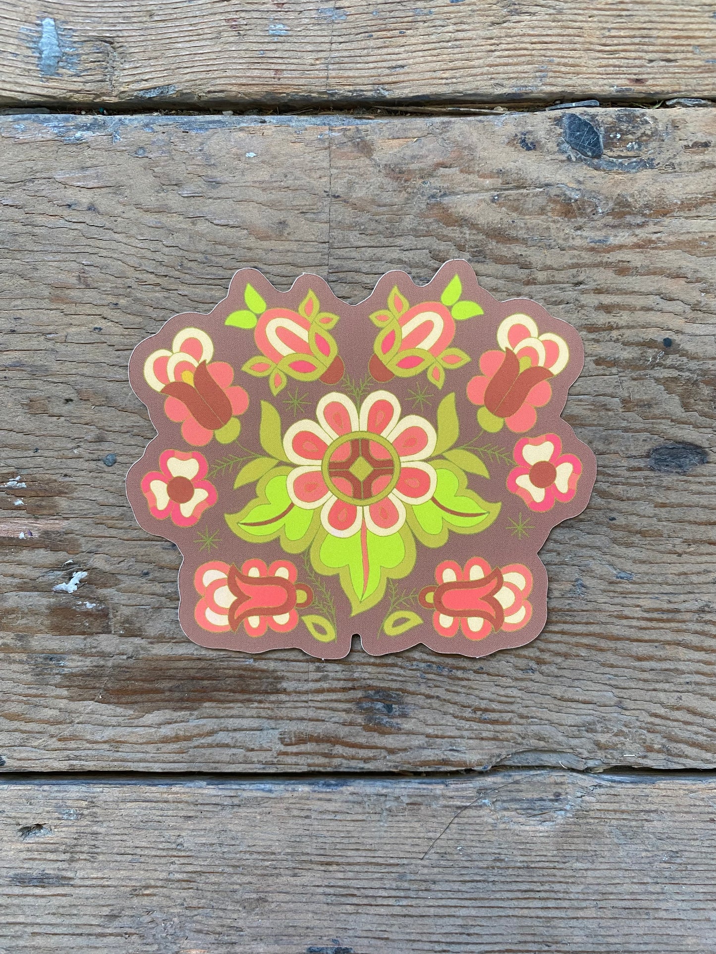 Metis Floral Sticker