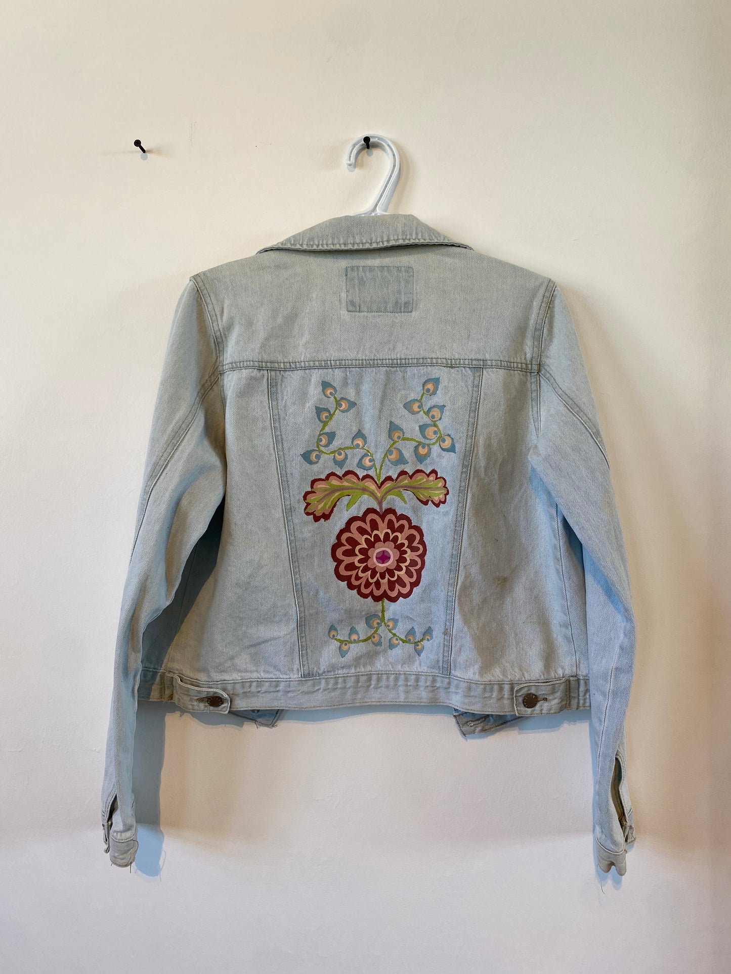 Metis Embroidery Style Denim Jacket