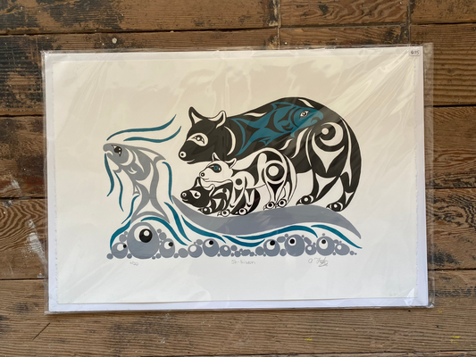 "Sh-tiiwun" Serigraph Print