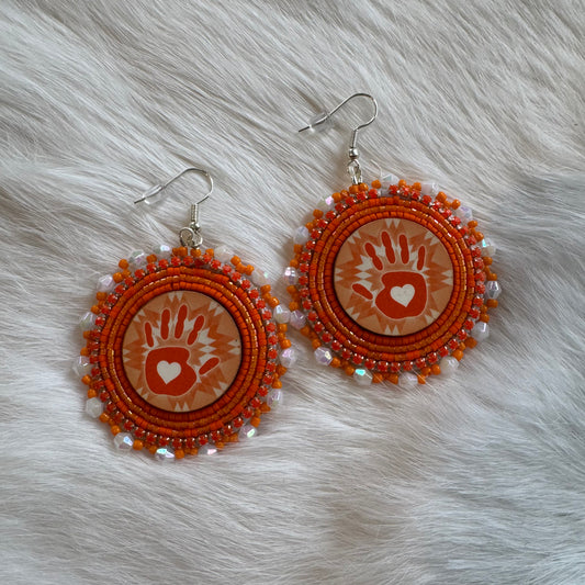 Every Child Matters Flat Stitch Earrings