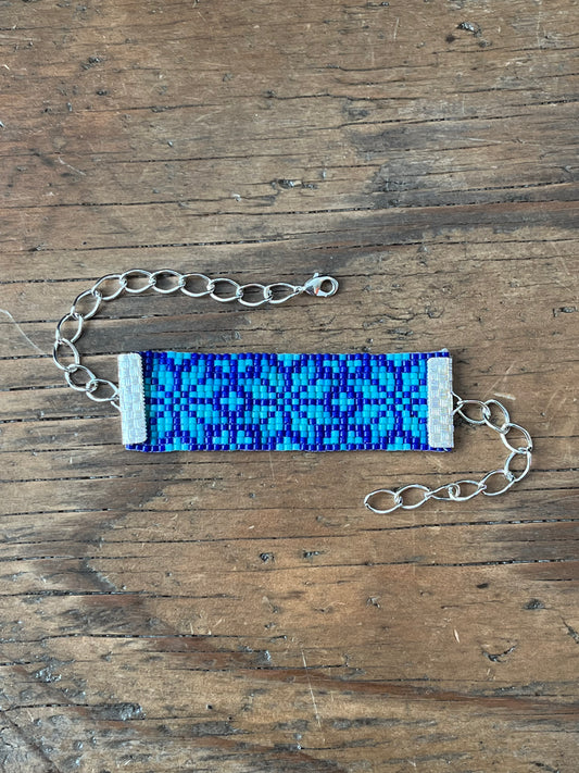 'Beauty in the Eye of the Beholder' Beaded Bracelet