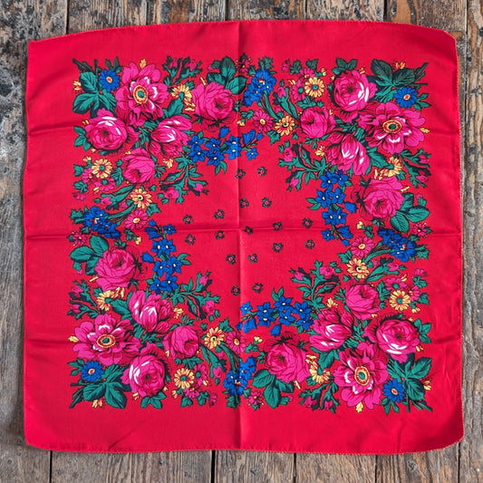 Kokum Scarves in Red