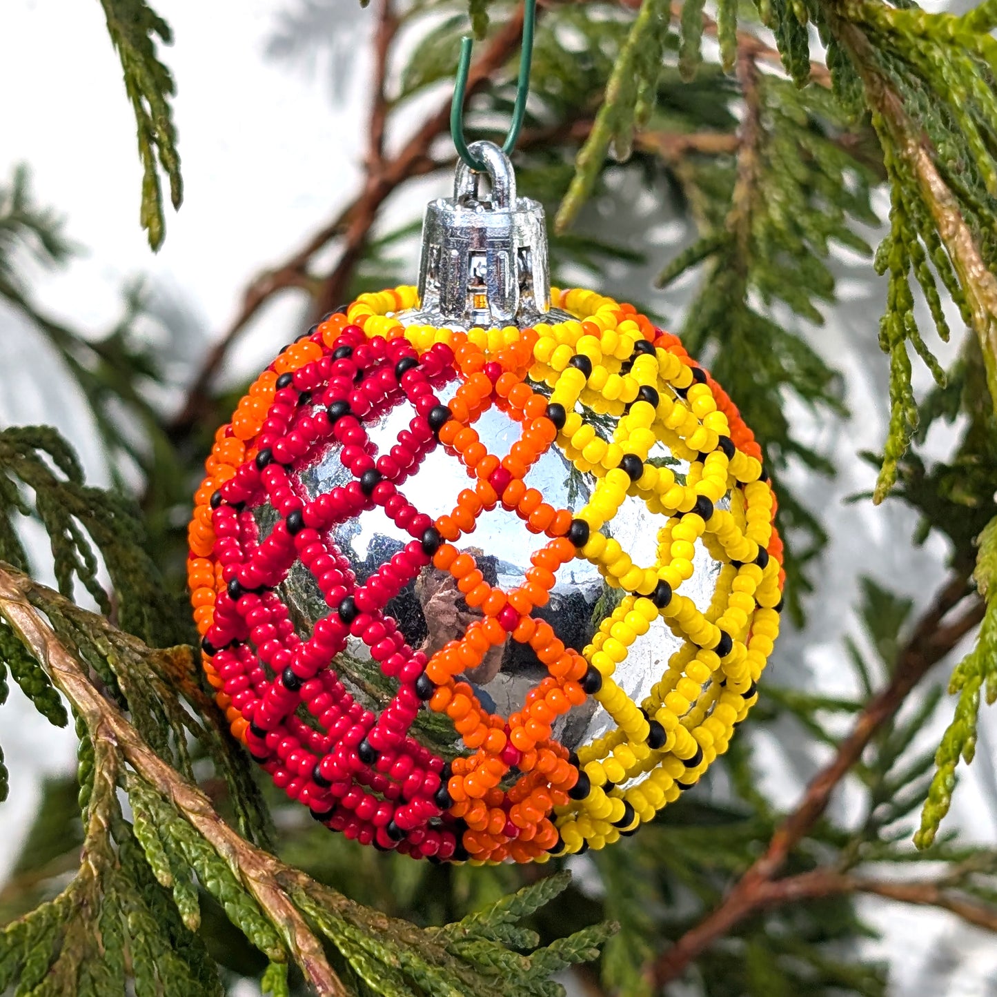 Beaded Christmas Ornaments