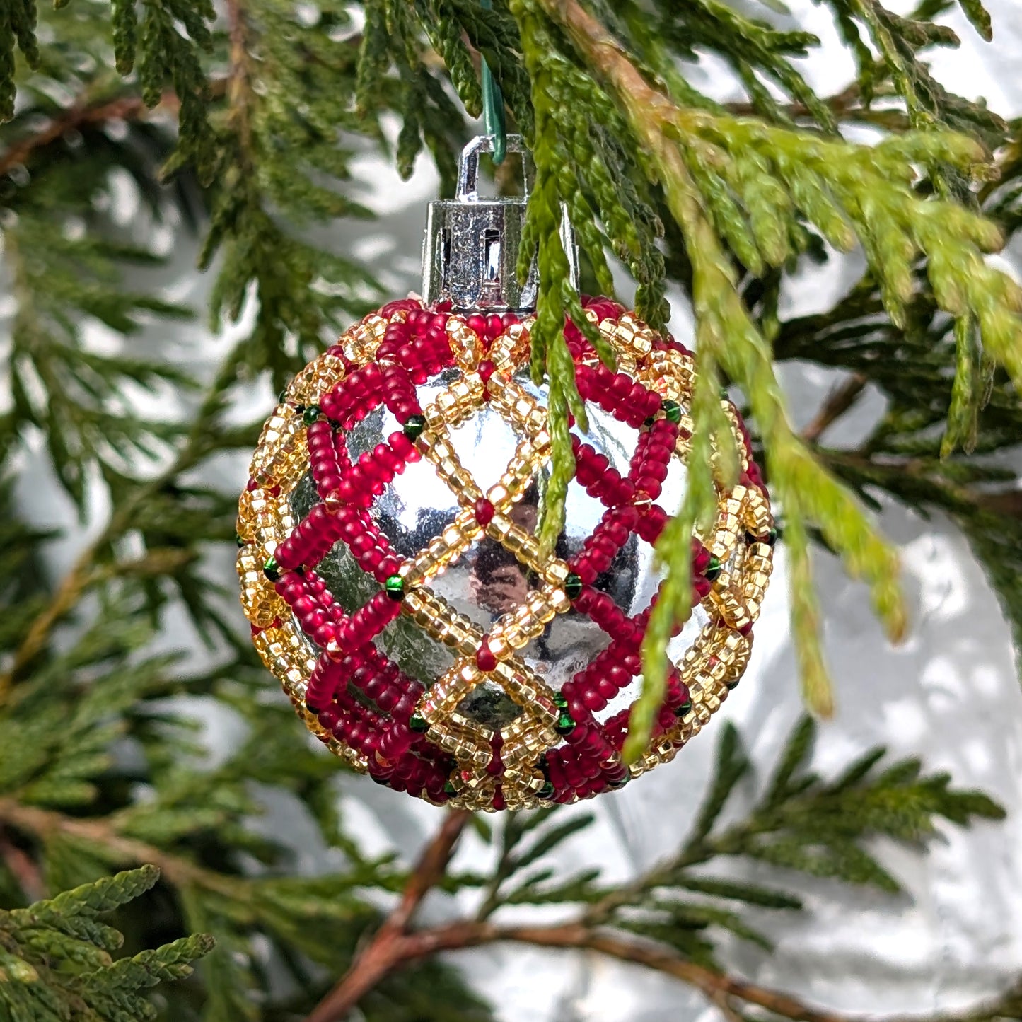 Beaded Christmas Ornaments