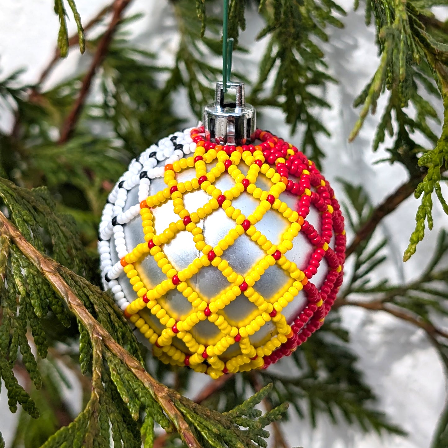 Beaded Christmas Ornaments