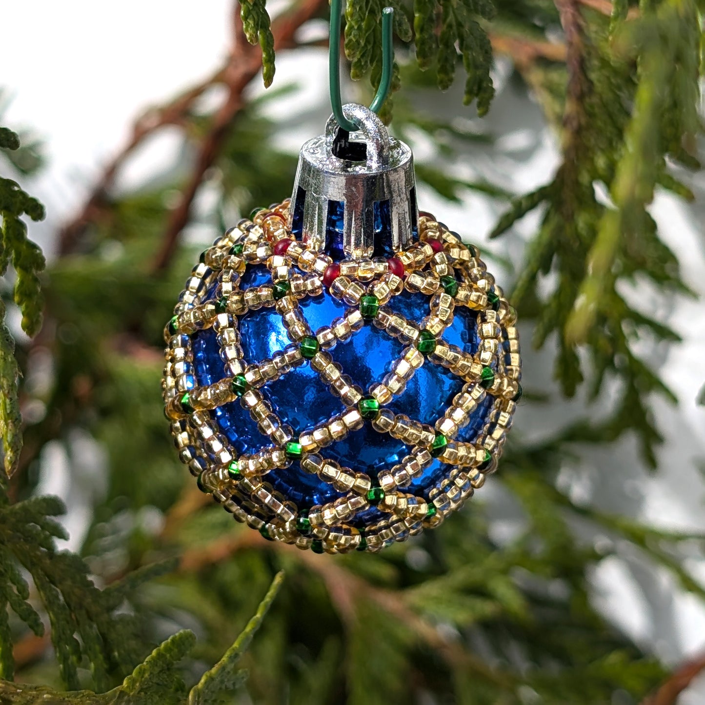 Beaded Christmas Ornaments