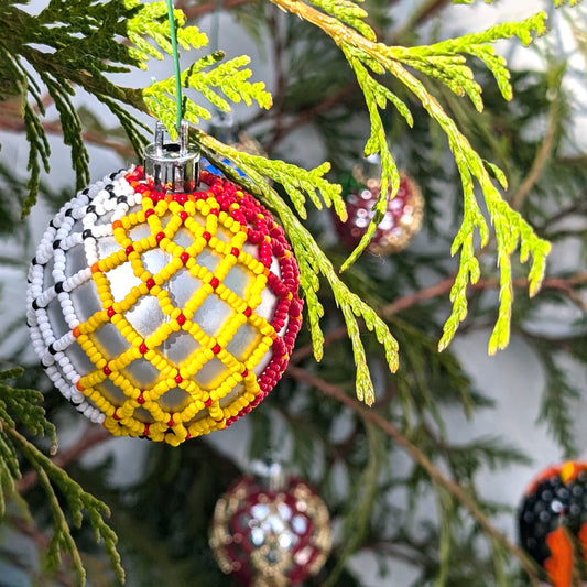 Beaded Christmas Ornaments