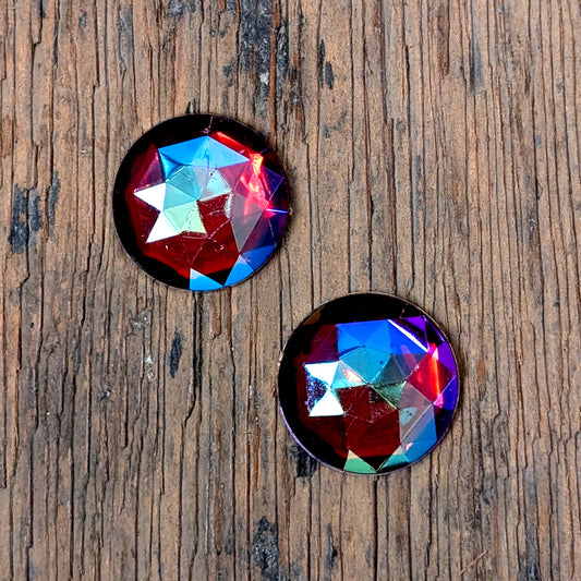 Round Gem-Cut Cabochons