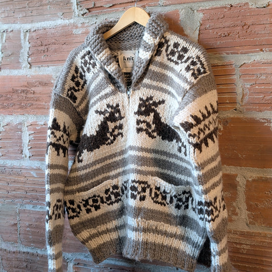 Cowichan Sweater No.AA08 DEER