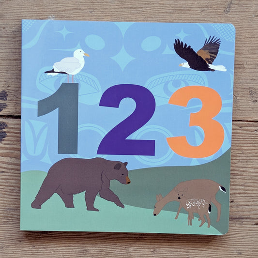 huksaaw̓ it̓asniš we are going to count Board Book