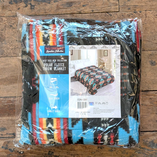 Fireworks 2023 Polar Fleece Throw Blanket | NuTrendz