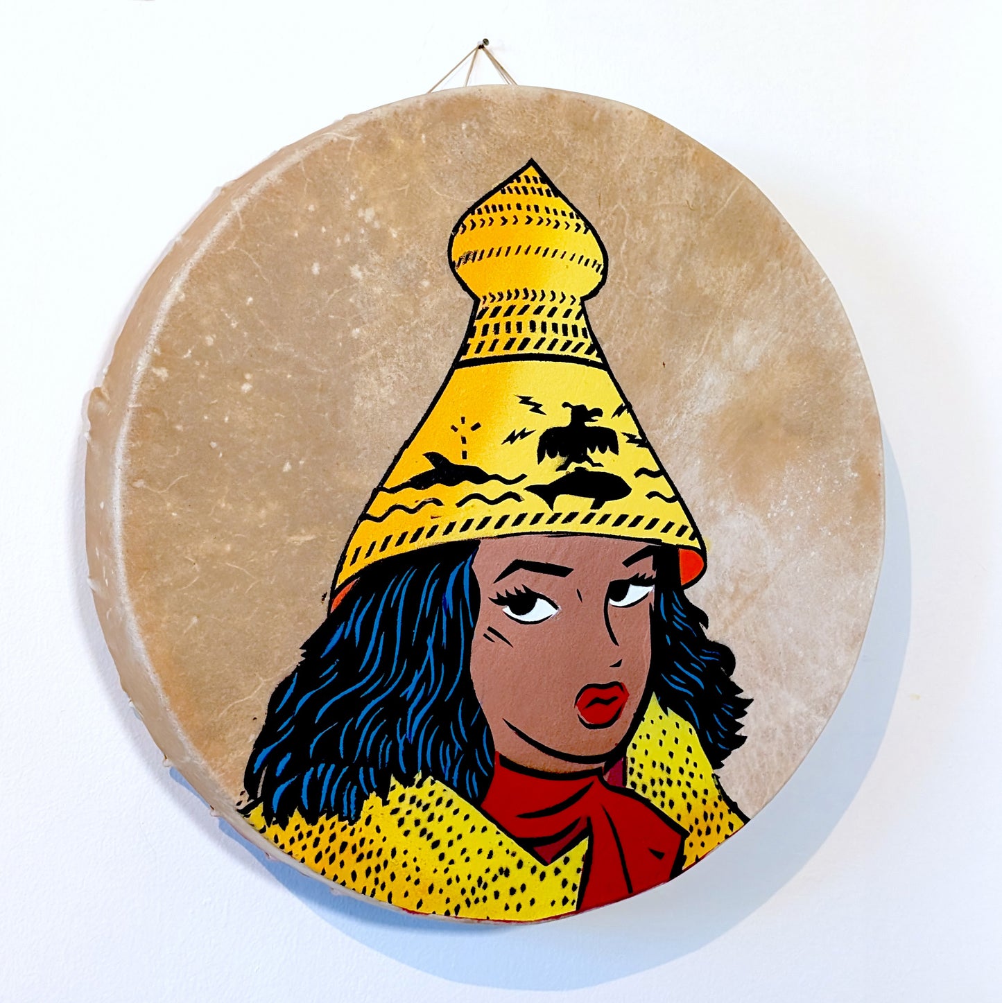 Lady Whaling Chief Drum, 2025 | Randy Babichuk