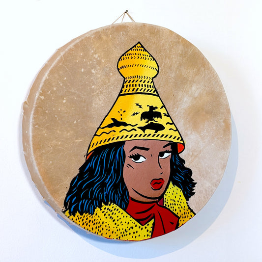 Lady Whaling Chief Drum, 2025 | Randy Babichuk