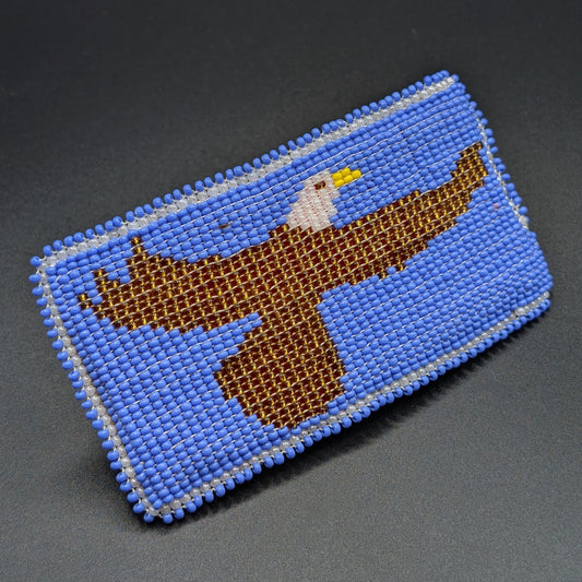 Eagle Loom Beaded Barrette