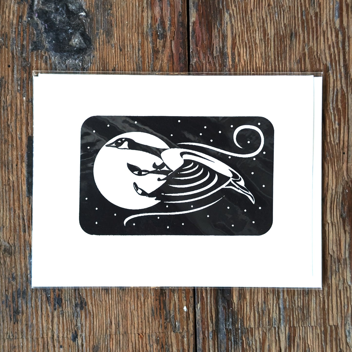 Canadian Goose Coast Salish Silkscreen Greeting Cards