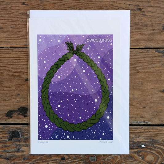 Sweet Grass Greeting Card