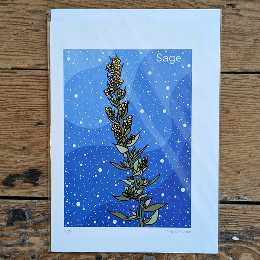 Sage Greeting Card