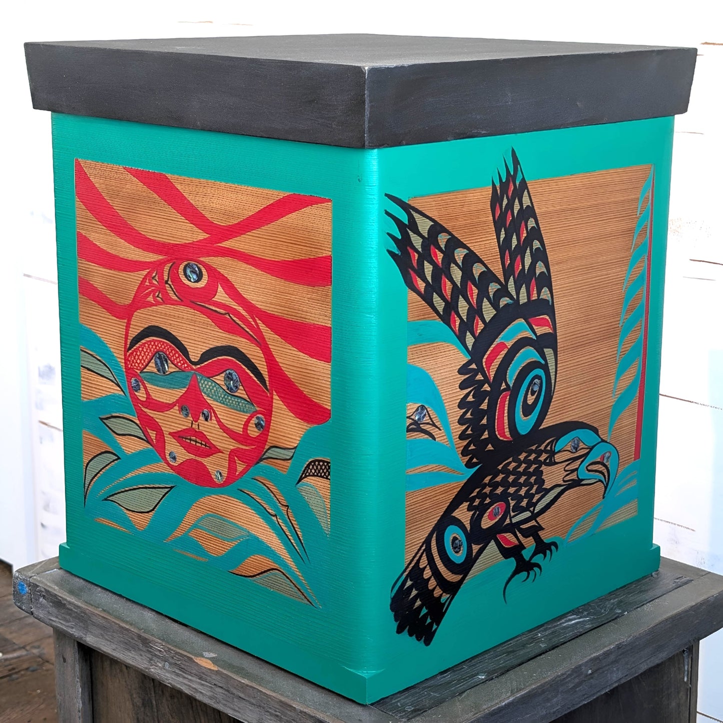 "Many Faces" Treasure Box, 2025 | Patrick Amos