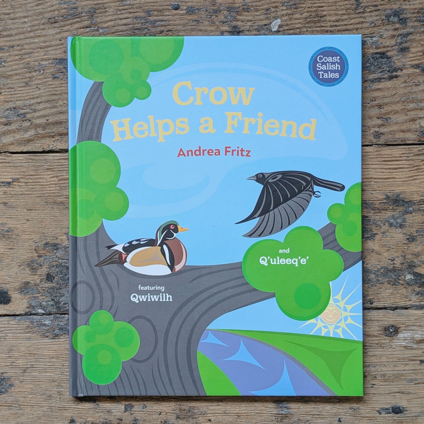 Crow Helps a Friend by Andrea Fritz