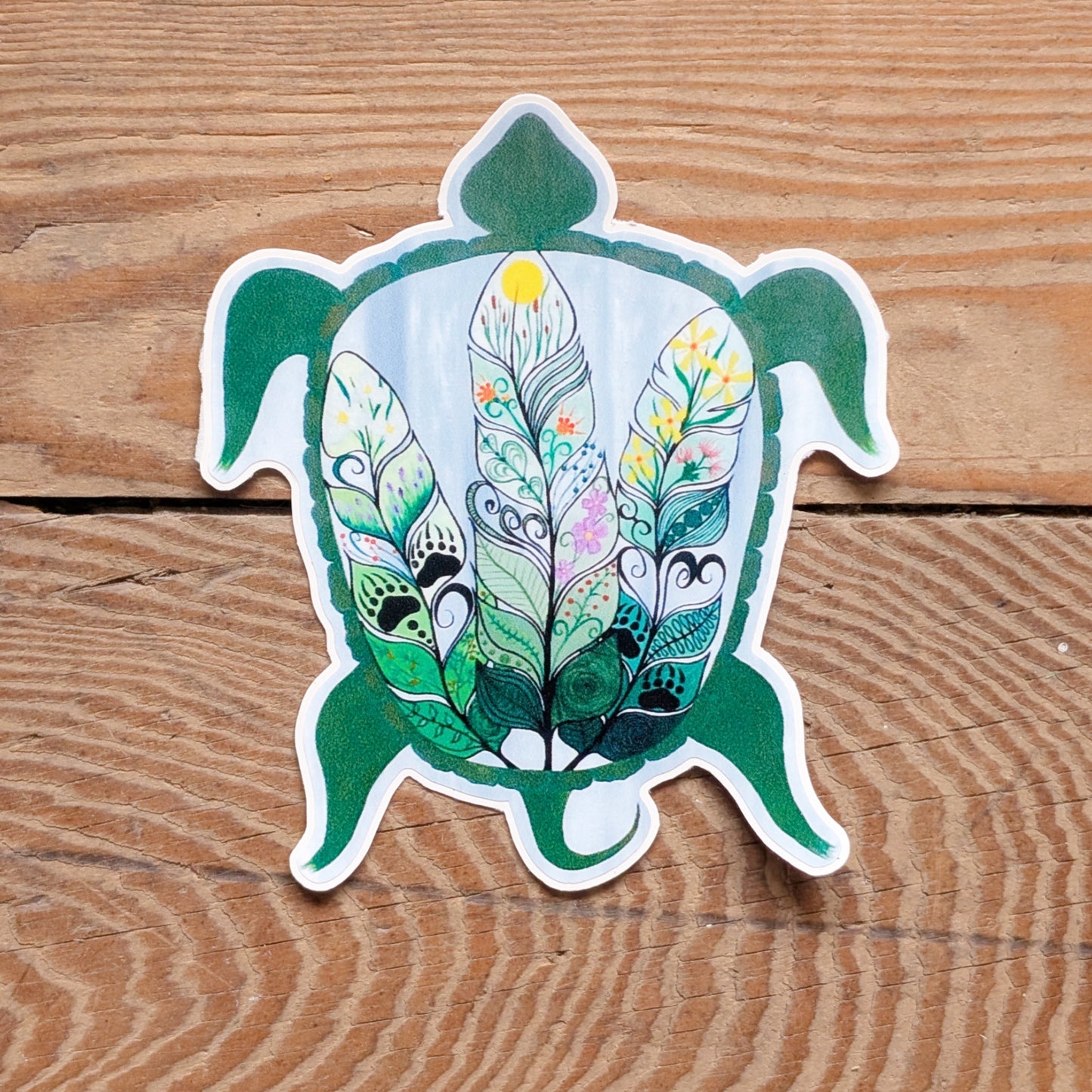 “All the World” Sticker | Rebecca Maracle