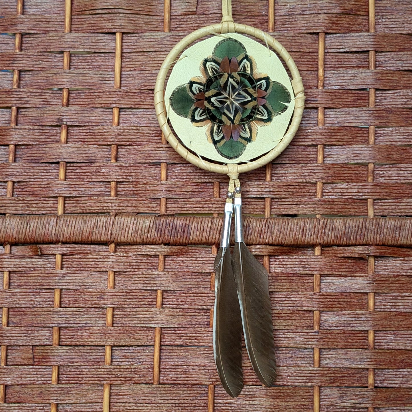 Medium Feather Art Medicine Shields | Rebecca Maracle