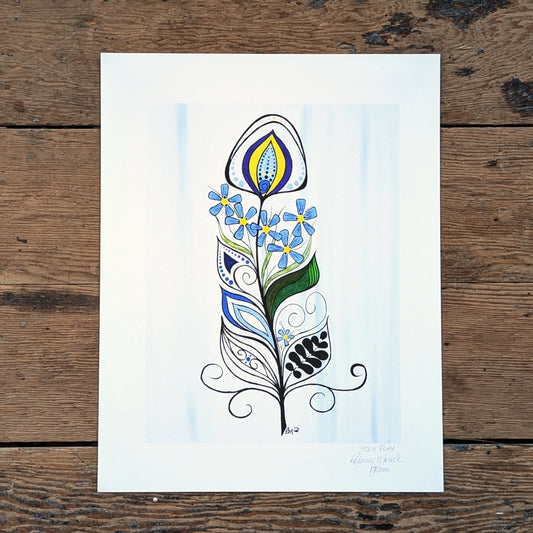 "Holy Flax" Limited Edition Art Print | Rebecca Maracle