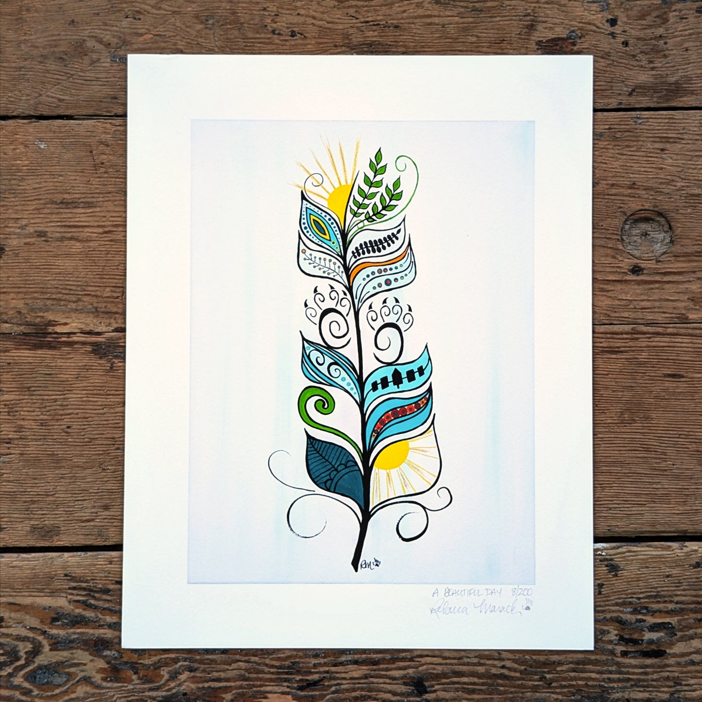 "A Beautiful Day" Limited Edition Art Print | Rebecca Maracle