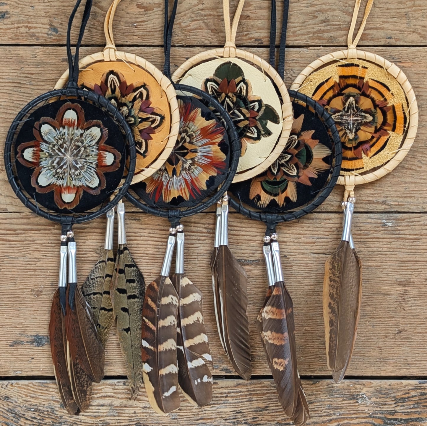 Medium Feather Art Medicine Shields | Rebecca Maracle