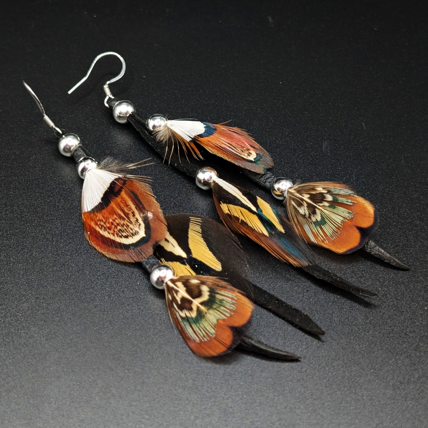 Waterfall Feather Earrings | Rebecca Maracle