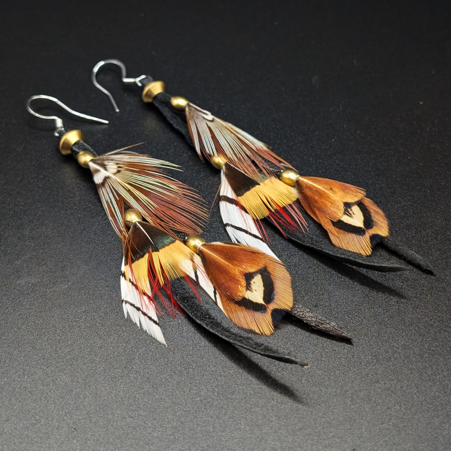 Waterfall Feather Earrings | Rebecca Maracle
