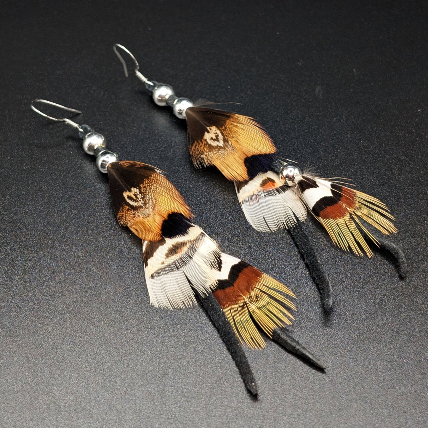 Waterfall Feather Earrings | Rebecca Maracle