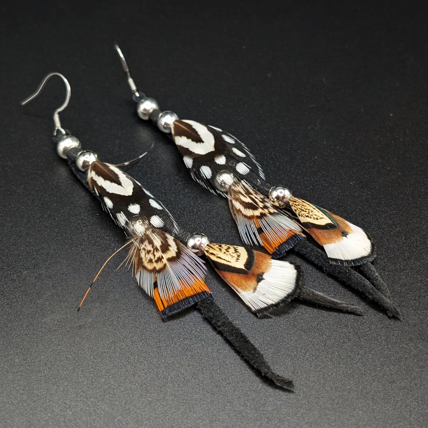 Waterfall Feather Earrings | Rebecca Maracle