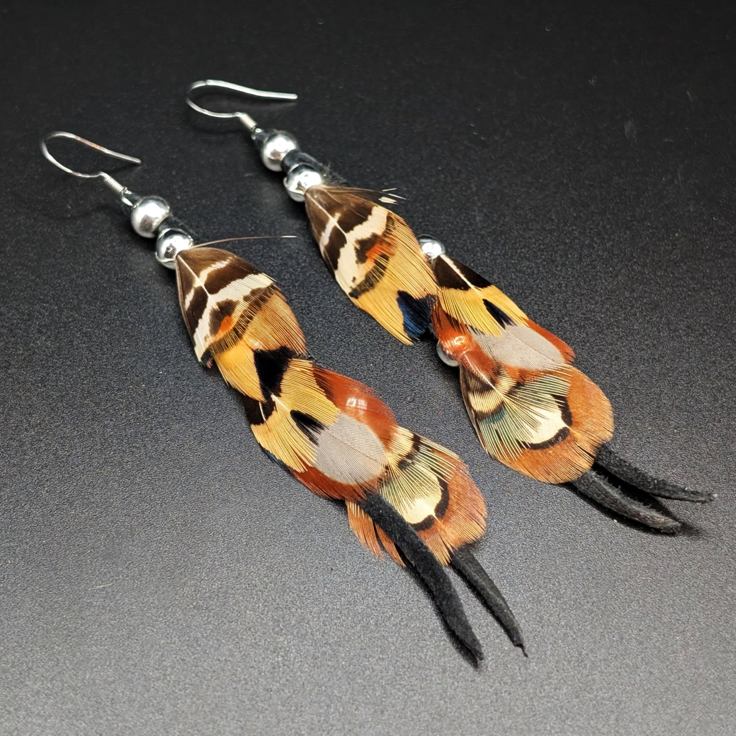 Waterfall Feather Earrings | Rebecca Maracle