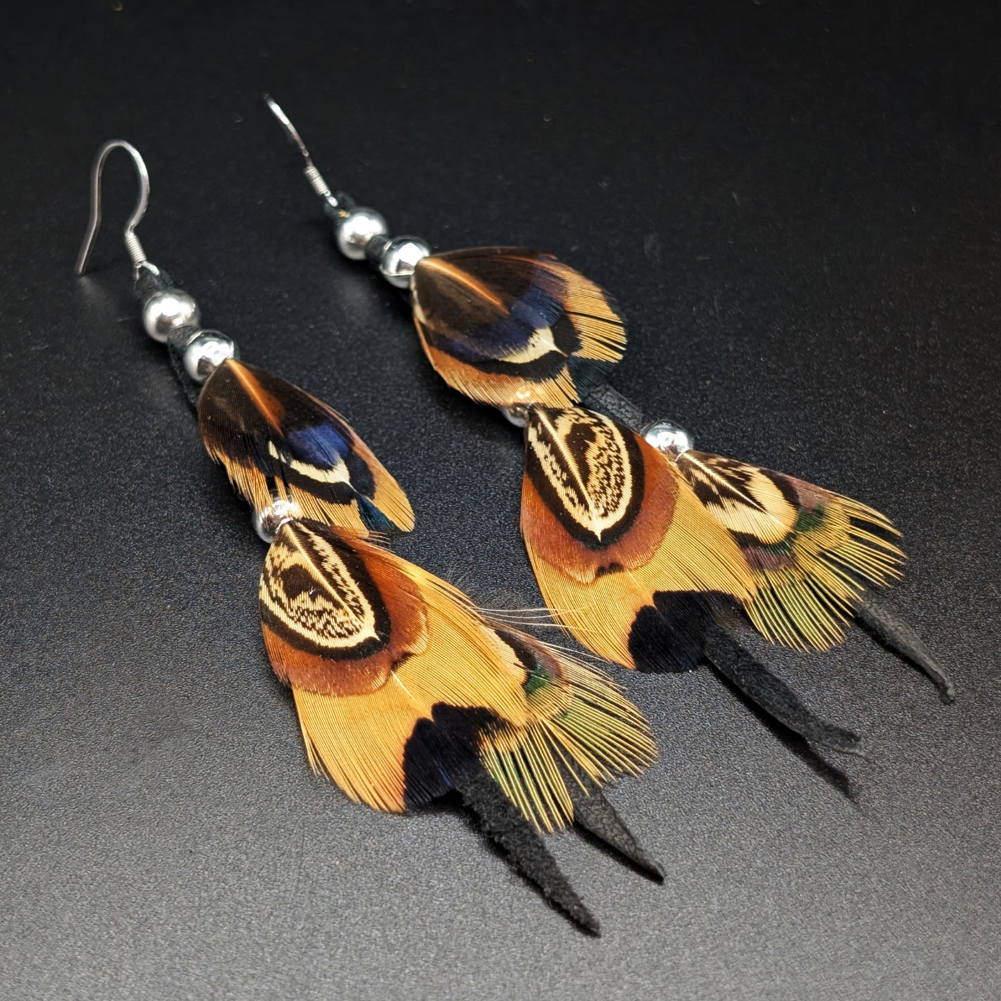 Waterfall Feather Earrings | Rebecca Maracle