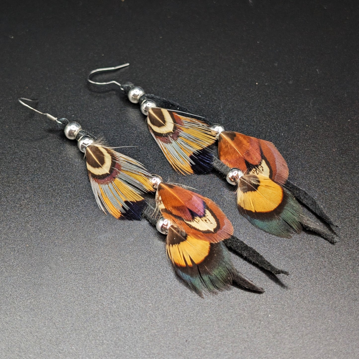Waterfall Feather Earrings | Rebecca Maracle