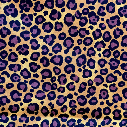 Solid Orange Leopard | 100% Cotton Fabric