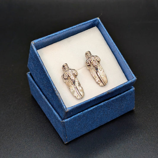 Eagle Tallon & Feather Earrings