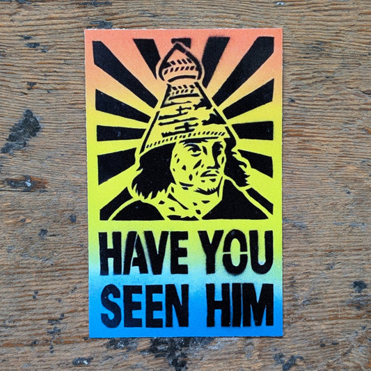 "Have You Seen Him" Sticker | Randy Babichuk