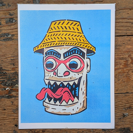 Crazy Totem Digital Print | Randy Babichuk