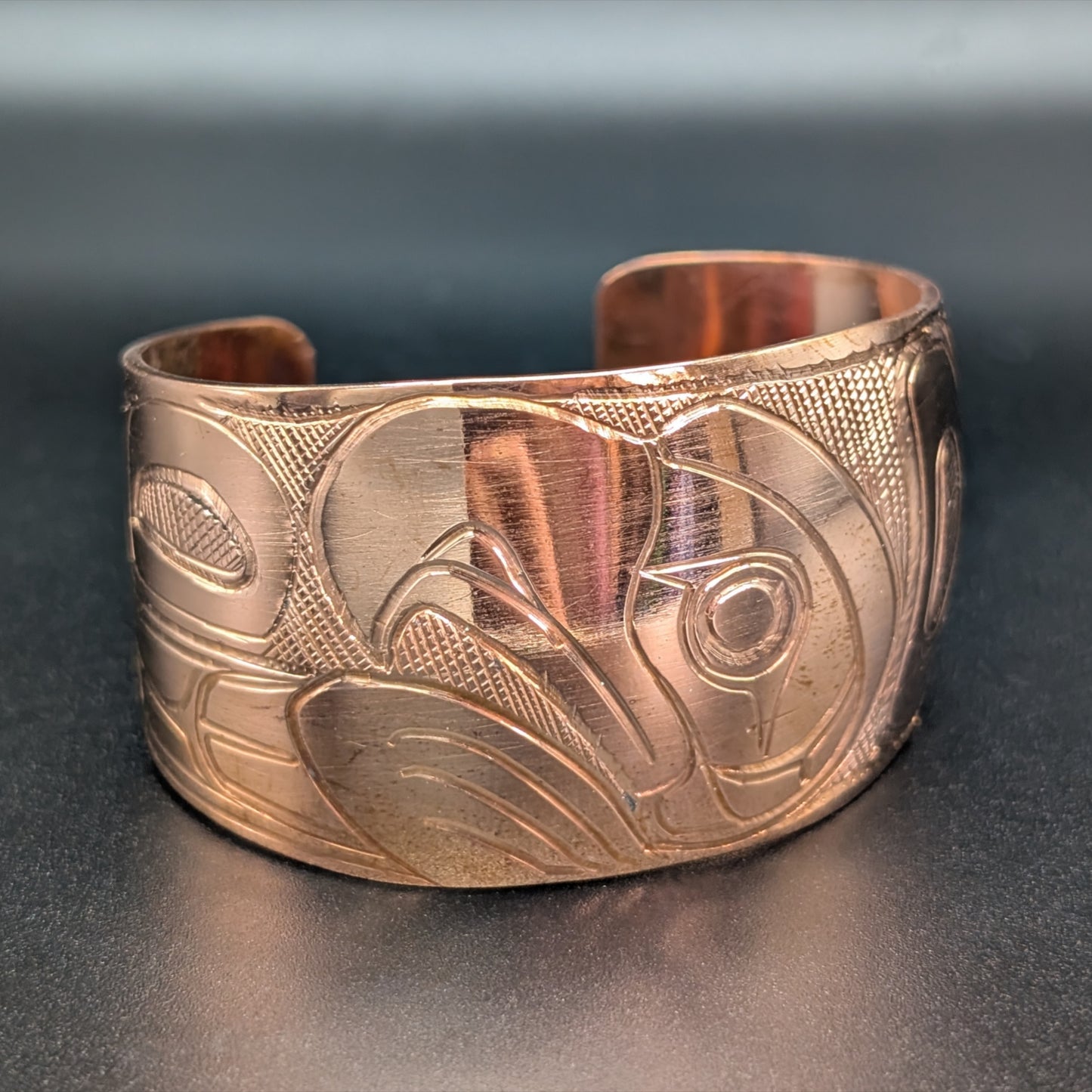 Eagle 1.25" Copper Cuff Bracelet | Norman Seaweed