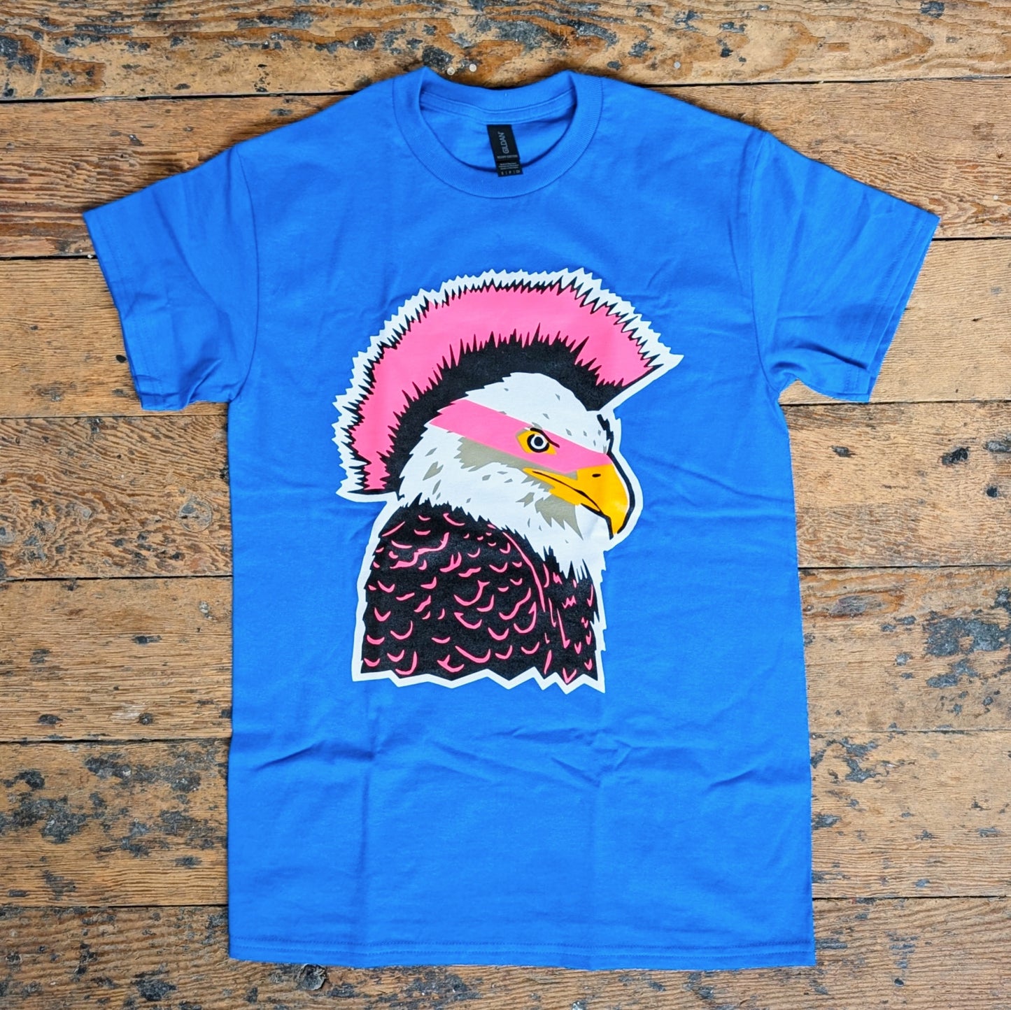 Punk Rocker Eagle T-Shirt | Randy the Raven