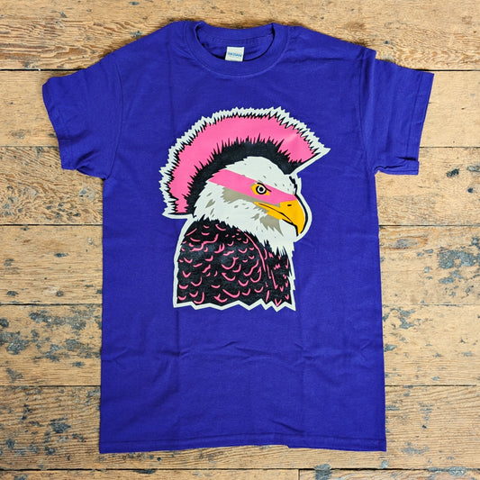 Punk Rocker Eagle T-Shirt | Randy the Raven