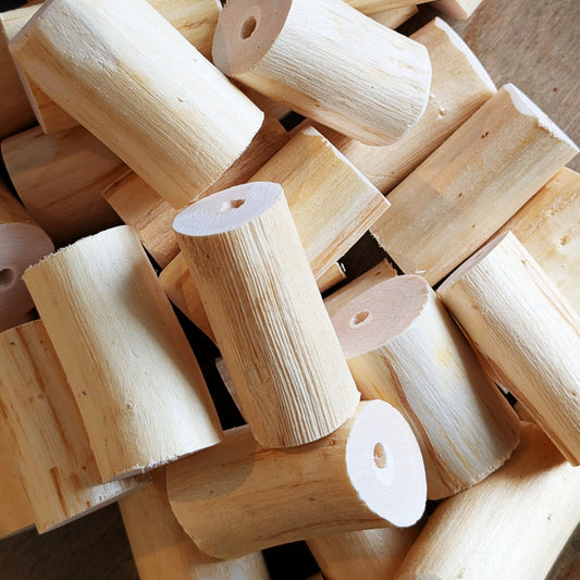 Large Handmade Devil's Club Beads