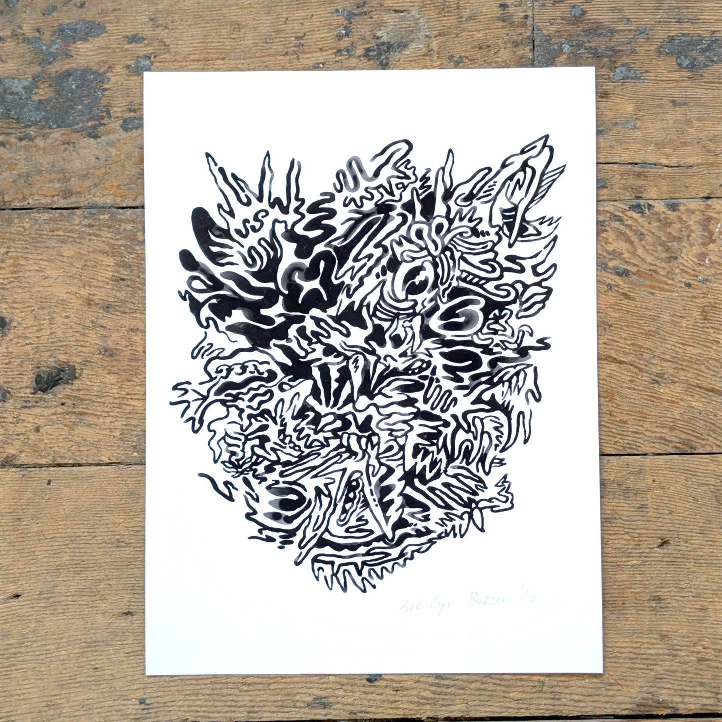 "Buzzer" 2025 | Limited Edition Print