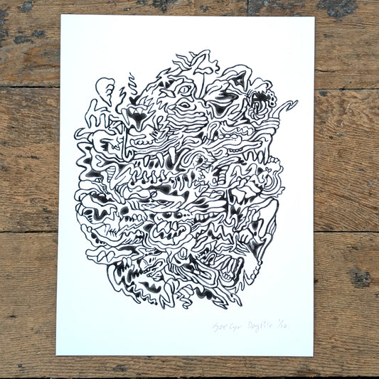 "Dog Pile" 2025 | Limited Edition Print