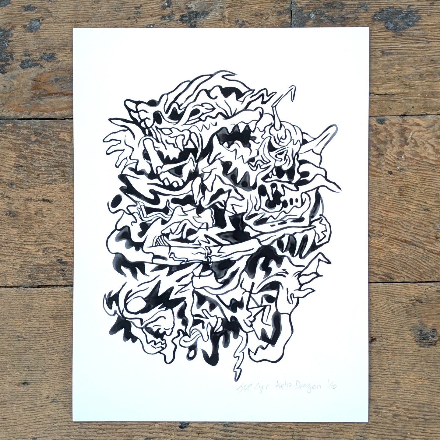 "Kelp Dragon" 2025 | Limited Edition Print