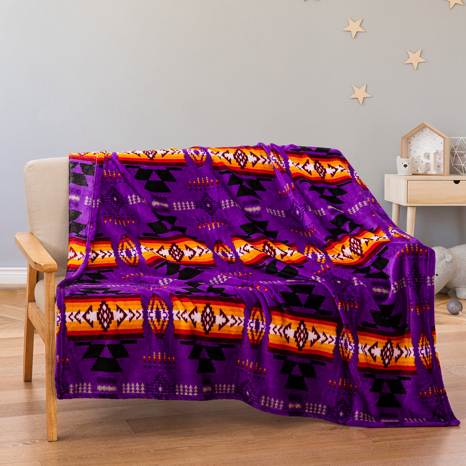 Southwest Silk Touch Throw Blanket 50x60 | NuTrendz